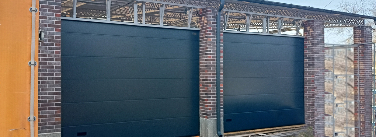 Секционные ворота под ключ в Ставрополе