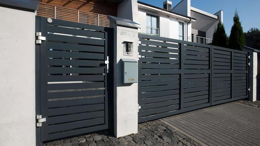 алюминиевые ворота в Ставрополе