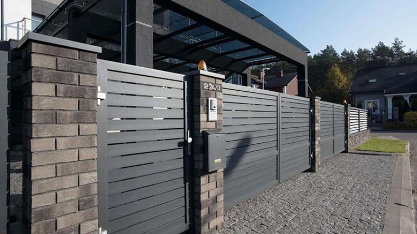 въездные ворота в Ставрополе